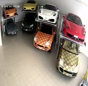 sistema di parcheggio