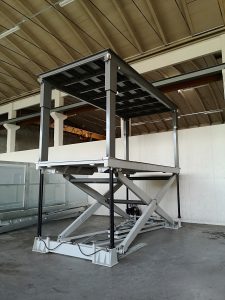 elevatore auto sistema di parcheggio